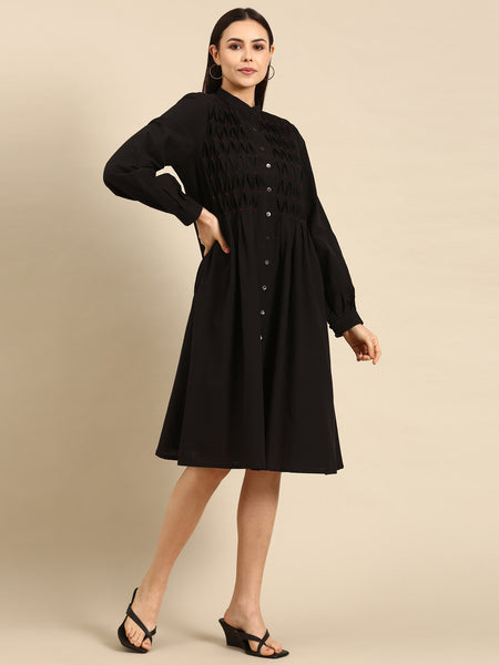 smocked dress womens - designer dresses for ladies