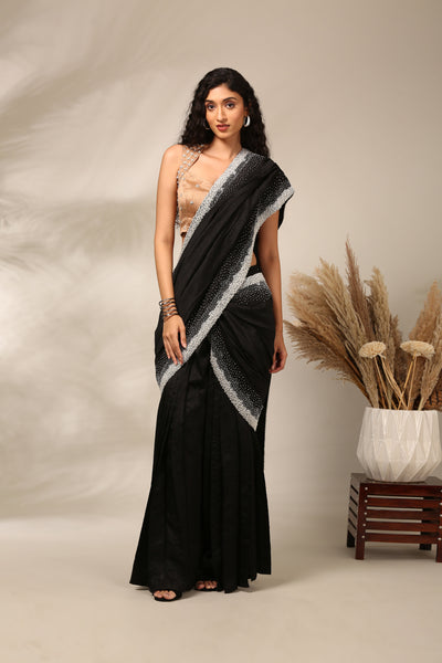 Cream Gold Slub Silk Blouse  - ASBL0112