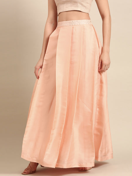 Pink RT Silk Lehenga - ASL027