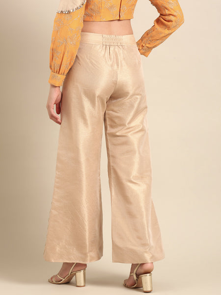 Gold Kota Chanderi Bottoms - ASPL058