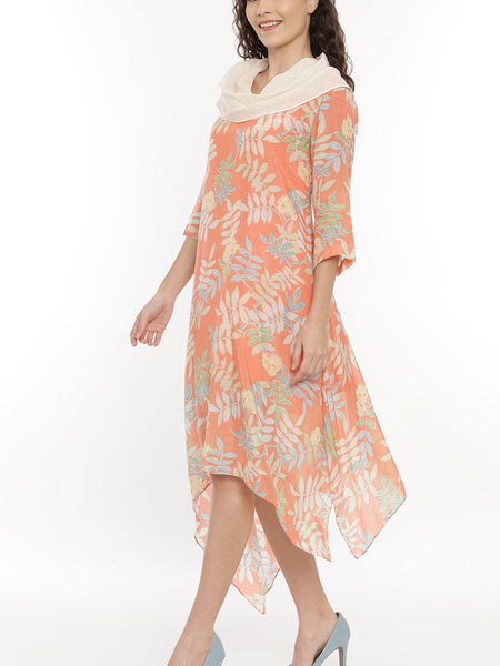 100% cotton summer dress for girls