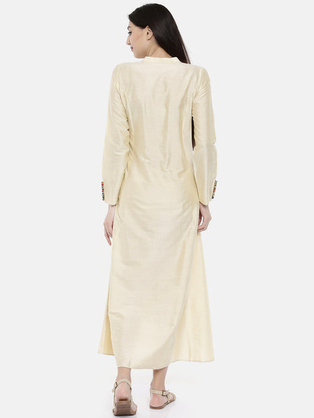 Beige Potli Dress - AS097 - Asmi Shop