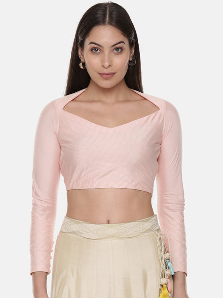 Baby Pink Blouse - ASBL038