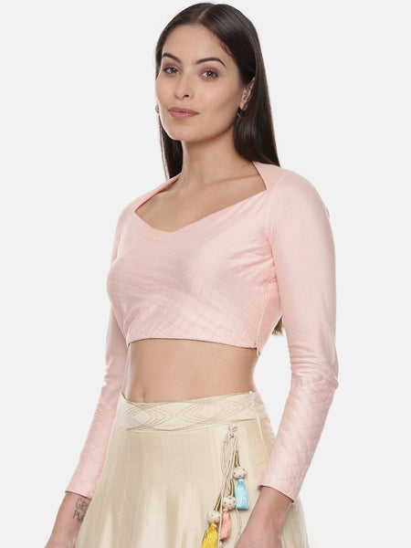 Baby Pink Blouse - ASBL038
