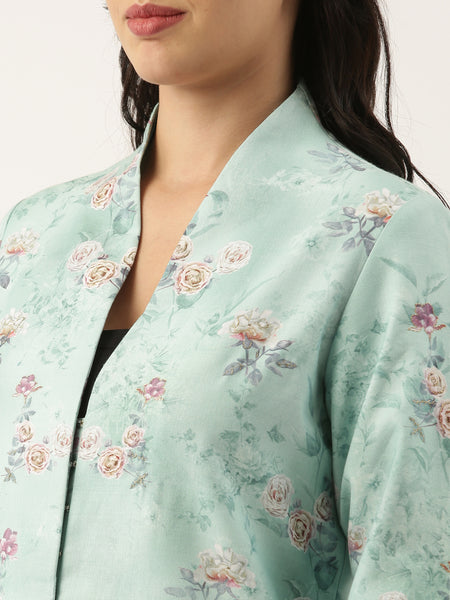 Blue Linen Jacket - ASJ040