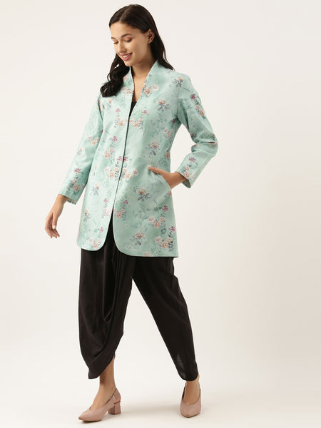 Blue Linen Jacket - ASJ040