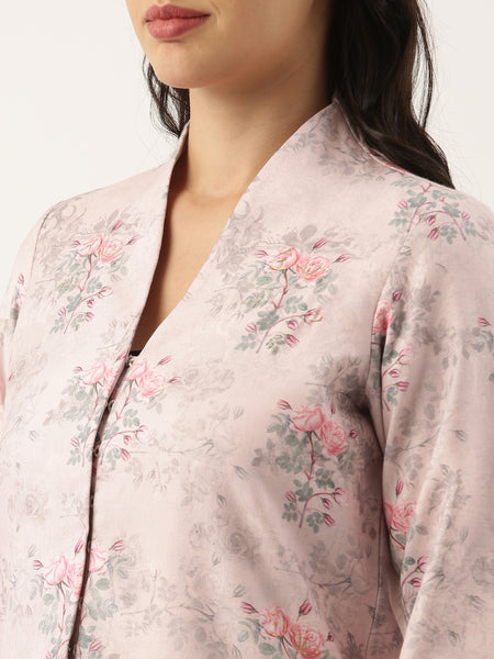 Pink Linen Jacket - ASJ046
