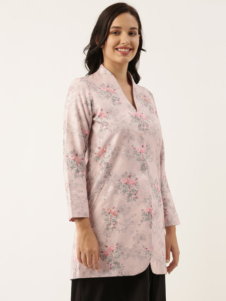 Pink Linen Jacket - ASJ046