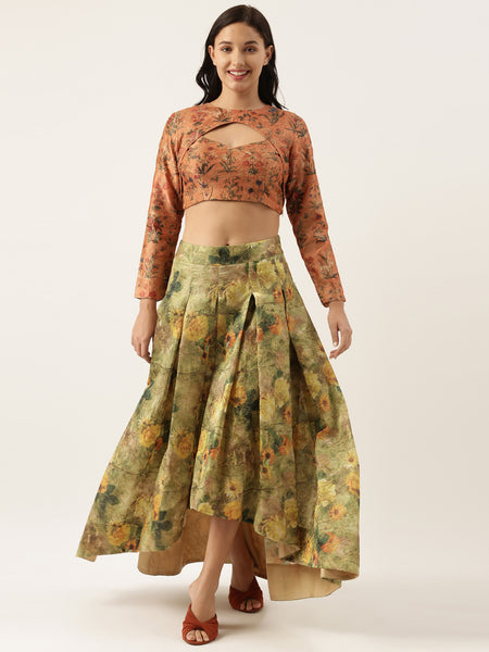 Chanderi Jacket Blouse - ASJ056