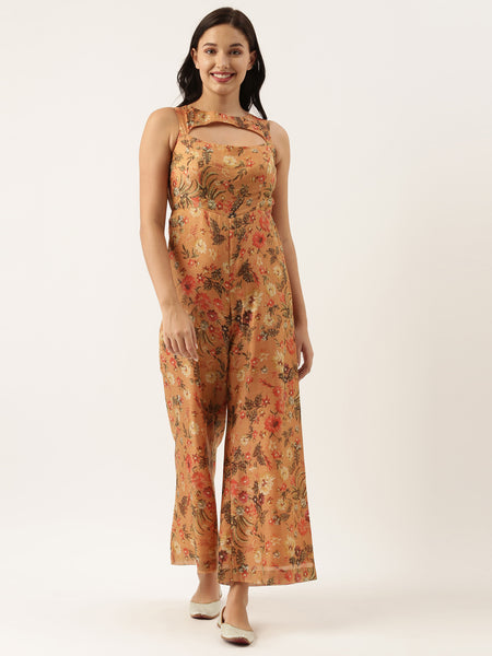 Rust Orange Jump Suit - ASJS003