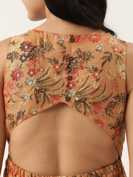 Rust Orange Jump Suit - ASJS003