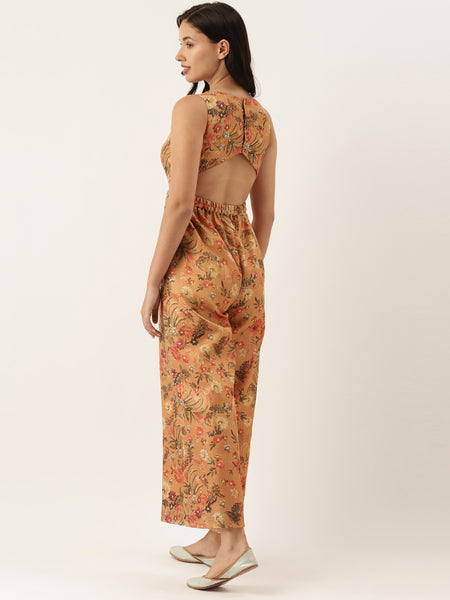 Rust Orange Jump Suit - ASJS003