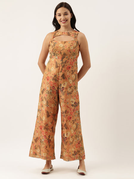 Rust Orange Jump Suit - ASJS003