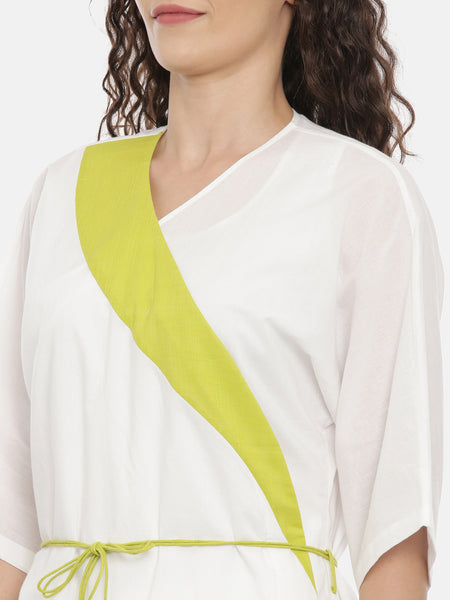 White Cotton Nightwear - ASNW001