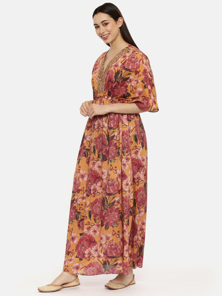 Printed Cotton Dress - AS0504