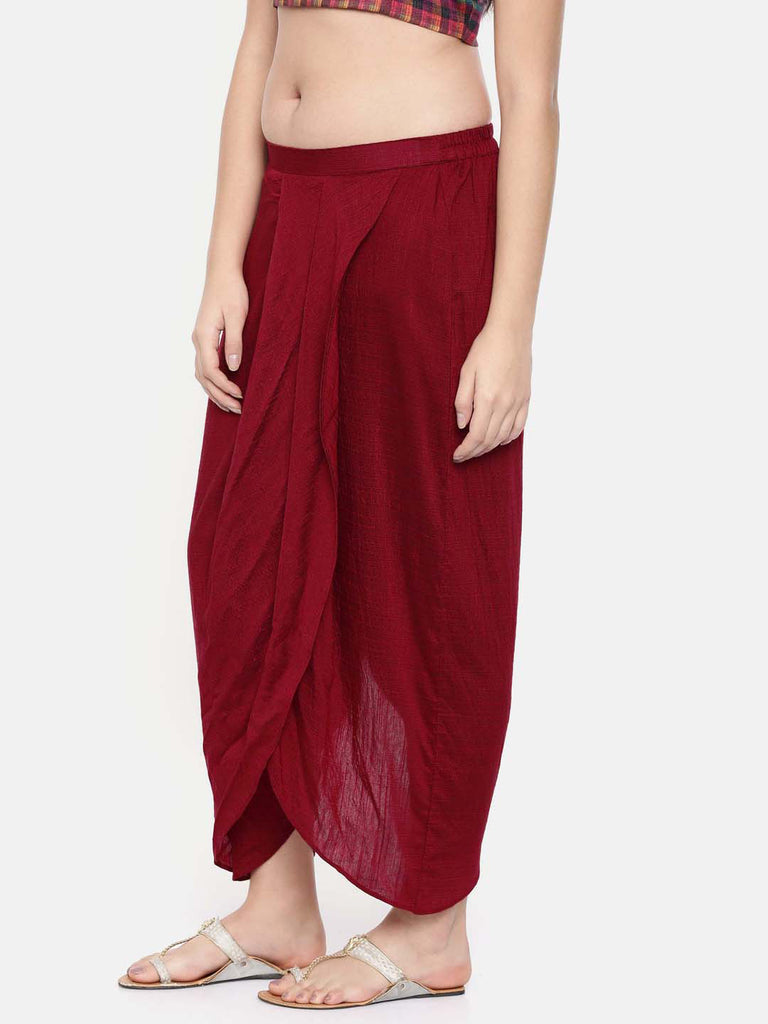 White Cotton Dhoti Pants for Women – Samprada