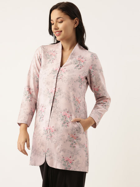 Pink Linen Jacket - ASJ046