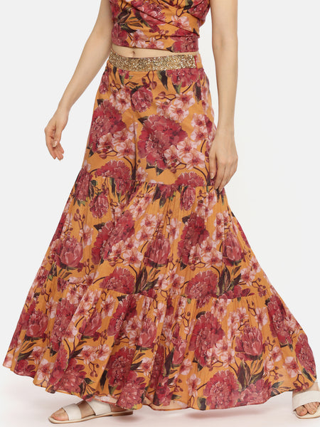 Printed Cotton Palazzo - ASPL017